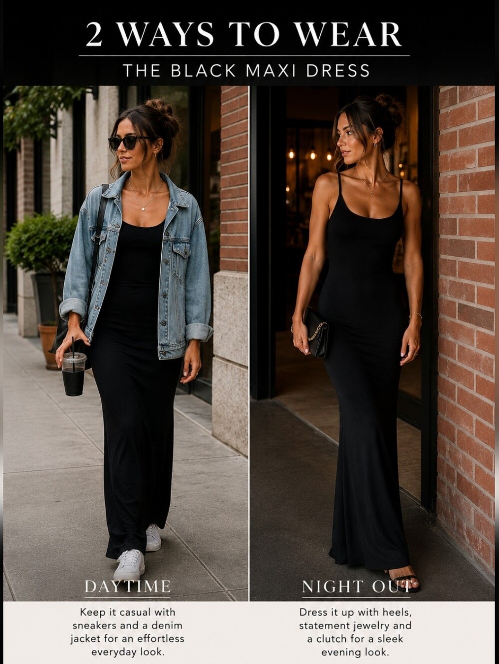 SKIMS Black Ribbed Maxi Slip Dress Soft Lounge Y2K Minimalist Size S